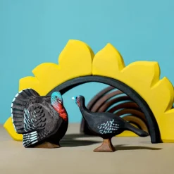 Wooden Turkey - Hen