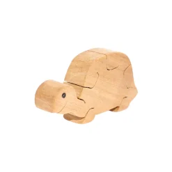 Wooden Turtle Figure