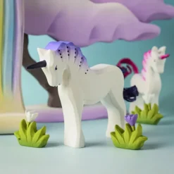 Wooden Unicorn - Pastel