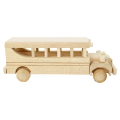 Wooden Vintage Style School Bus - Bennett