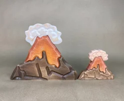 Wooden Volcano - Large