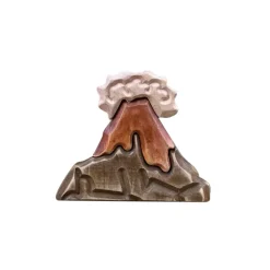 Wooden Volcano - Small