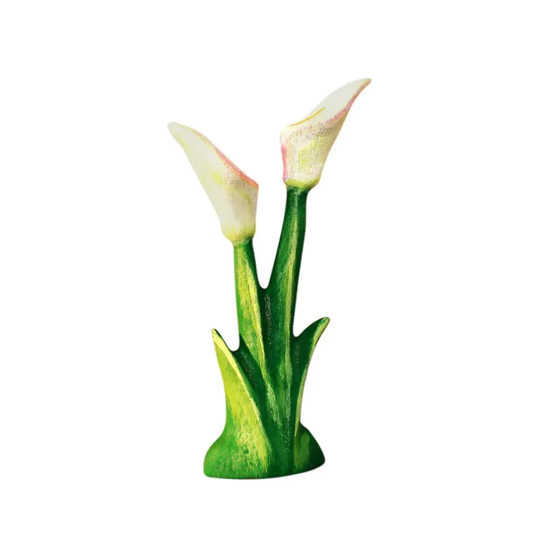 Wooden White Calla