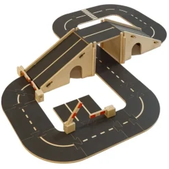 WoodyWay Wooden Road & Bridge