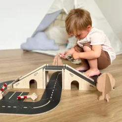 WoodyWay Wooden Road & Bridge